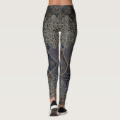 Leggings Soie royale japonaise traditionnelle (Dos)