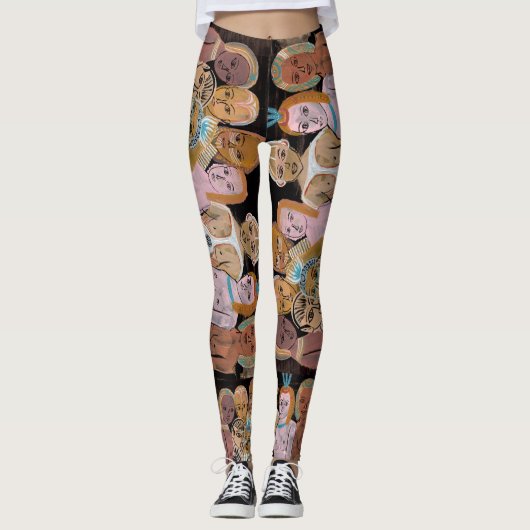 Leggings Soirée dansante galactique du Conseil (Devant)
