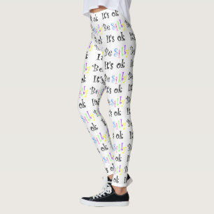 Leggings Sois idiot, ça va