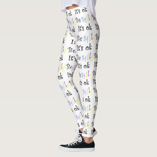 Leggings Sois idiot, ça va (Gauche)