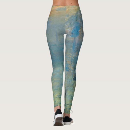 Leggings Soleil de l'impression Claude Monet (Dos)