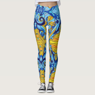 Leggings Soleil et mer