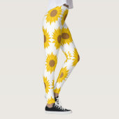 Leggings Soleil Jaune Fleur de tournesol (Droite)