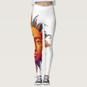 Leggings Soleil psychologique - (Devant)