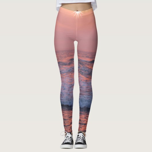 Leggings Soleil sur la mer (Devant)
