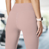 Leggings Solide "Dusty Blush"