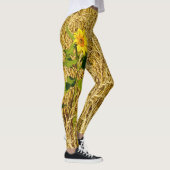 Leggings Solitude Légumineuses de tournesol du champ de blé (Droite)