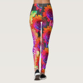 Leggings "[SON]puissance de la fleur" tournesol brillant te (Dos)