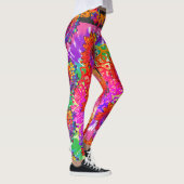 Leggings "[SON]puissance de la fleur" tournesol brillant te (Droite)