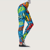 Leggings Sons de Pop Art de Bande Dessinée (Droite)