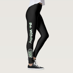 Leggings Sorcière classique d'Halloween Dark Be Witchy