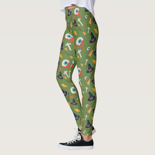 Leggings Sorcière effrayante (Gauche)