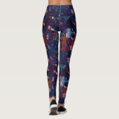 Leggings Sorcière Euphemia Bleu foncé Femme (Dos)