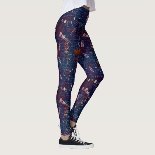 Leggings Sorcière Euphemia Bleu foncé Femme (Droite)