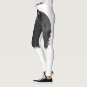 Leggings Sorcière gothique Salem à minuit (Gauche)
