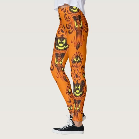Leggings Souris Citrouille éffrayant (Gauche)