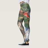 Leggings Sous la série de contes de la mer de fée peinture  (Gauche)