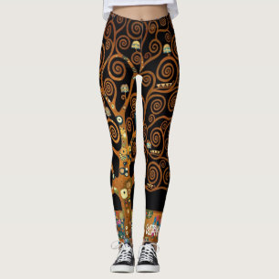 Leggings Sous l'arbre de la vie, Gustav Klimt,