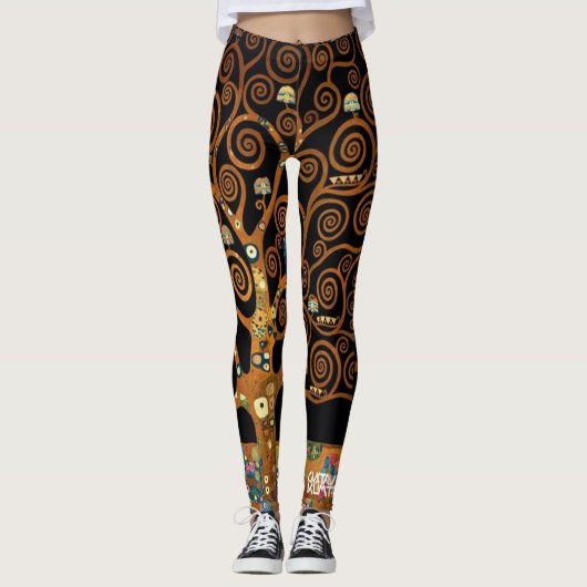 Leggings Sous l'arbre de la vie, Gustav Klimt, (Devant)