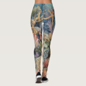 Leggings Sous les hérissons marins (Dos)