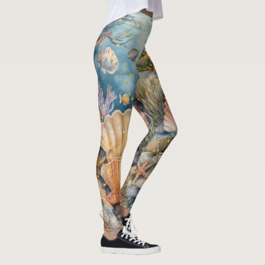 Leggings Sous les hérissons marins (Droite)