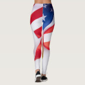Leggings Sous les plis de la bannière (Dos)