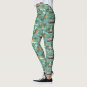 Leggings South Pacific Cruise Island Adventure Design (Gauche)