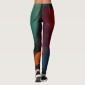 Leggings Southwest Feather Abstrait (Dos)