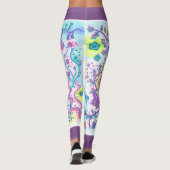 Leggings Soyez express flexible votre liberté - yoga (Dos)