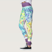 Leggings Soyez express flexible votre liberté - yoga (Gauche)
