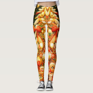Leggings Soyez le sapin de Noël dans un style moderne perso