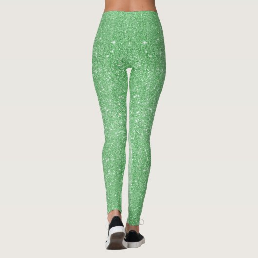 Leggings - Spaargroene ombre (Achterkant)