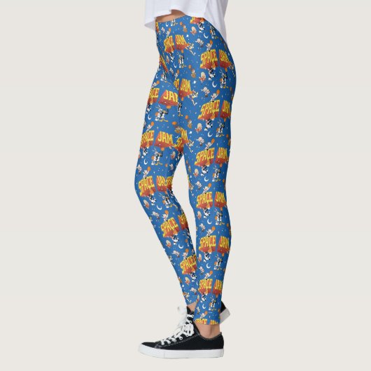 Leggings SPACE JAM™ TUNE SQUAD™ Outter Space Pattern (Gauche)