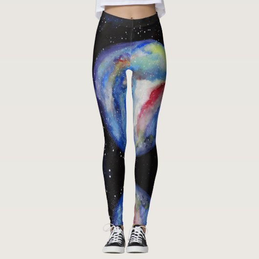 Leggings Space Planet (Devant)