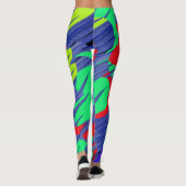 Leggings Spécial Noël multicolore "Ratti_Creative_Arts" (Dos)