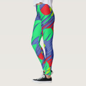 Leggings Spécial Noël multicolore "Ratti_Creative_Arts" (Gauche)