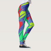Leggings Spécial Noël multicolore "Ratti_Creative_Arts" (Droite)