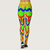 Leggings Spécial Noël multicolore "Ratti_Creative_Arts" (Dos)