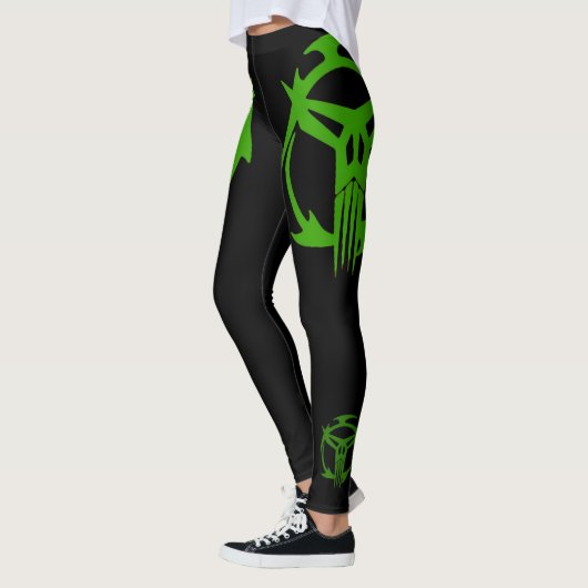 Leggings SPECOPS vert sur les guêtres noires (Gauche)