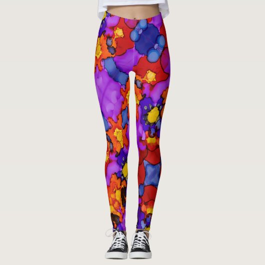 Leggings Spectacle de clowns (Devant)