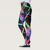 Leggings Spectacle de lumière néon (Gauche)