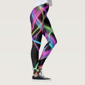 Leggings Spectacle de lumière néon (Droite)