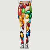 Leggings Spectre de douceur : Jelly Beans in Technicolor (Devant)