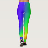 Leggings Spectre de l'arc-en-ciel (Dos)