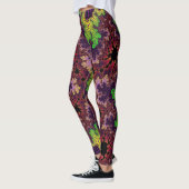 Leggings Spectre vert et violet (Gauche)