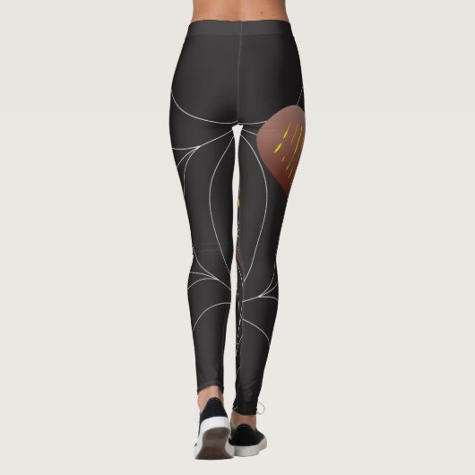 Leggings Spider Et Spider Web (Dos)