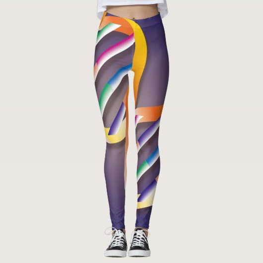 Leggings Spirale d'ADN Science (Devant)