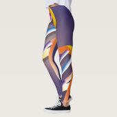Leggings Spirale d'ADN Science (Gauche)