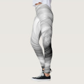 Leggings Spirale de tunnel de B&W - guêtres (Gauche)