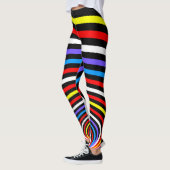 Leggings Spirale psychédélique (Gauche)